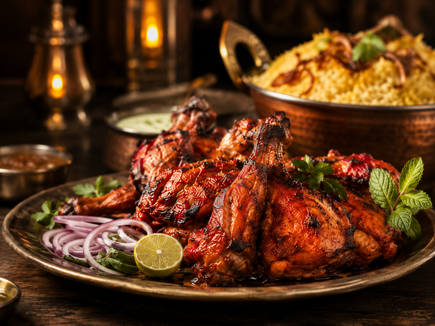 KESAR grilled chicken prepared for bulk orders and celebrations