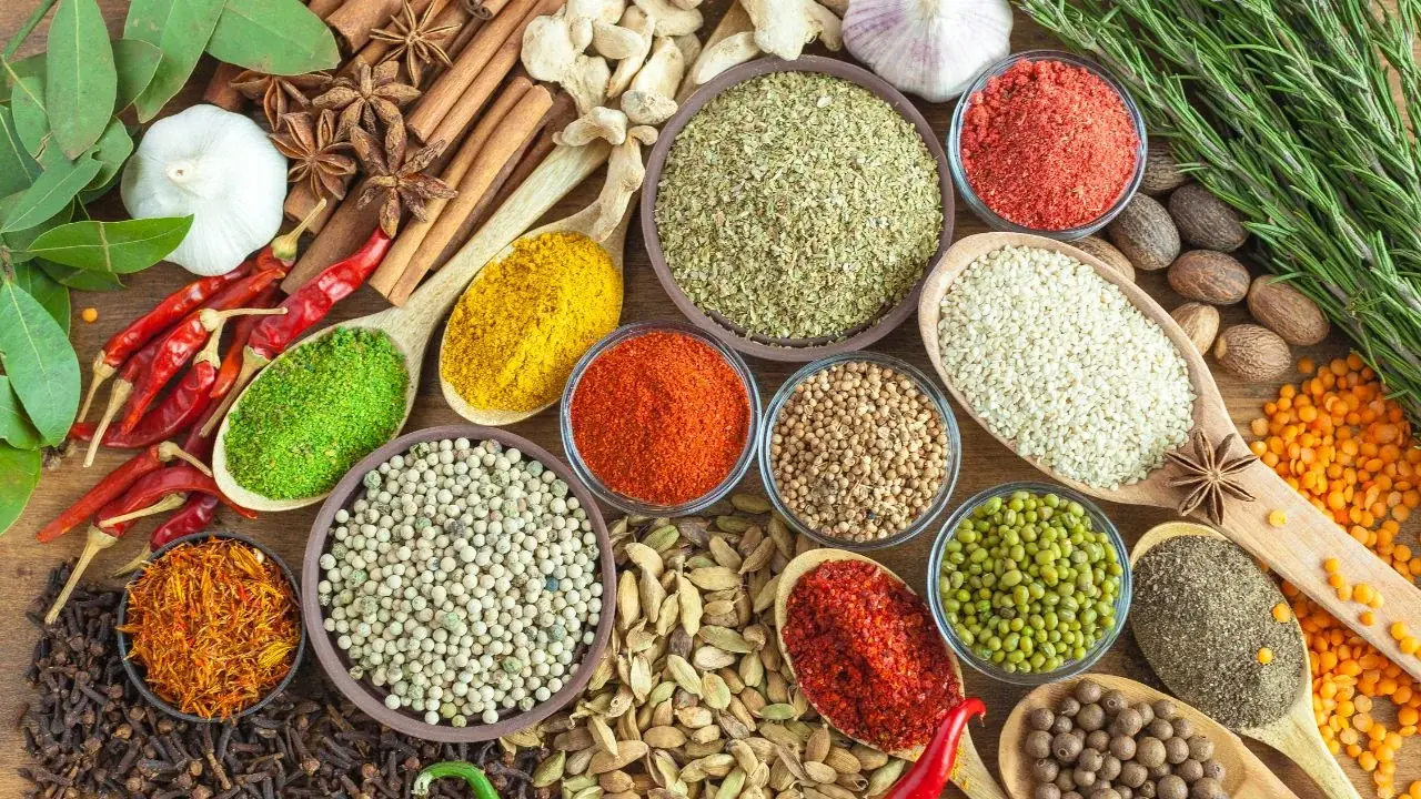 Saffron and Arabian spices used in KESAR dishes